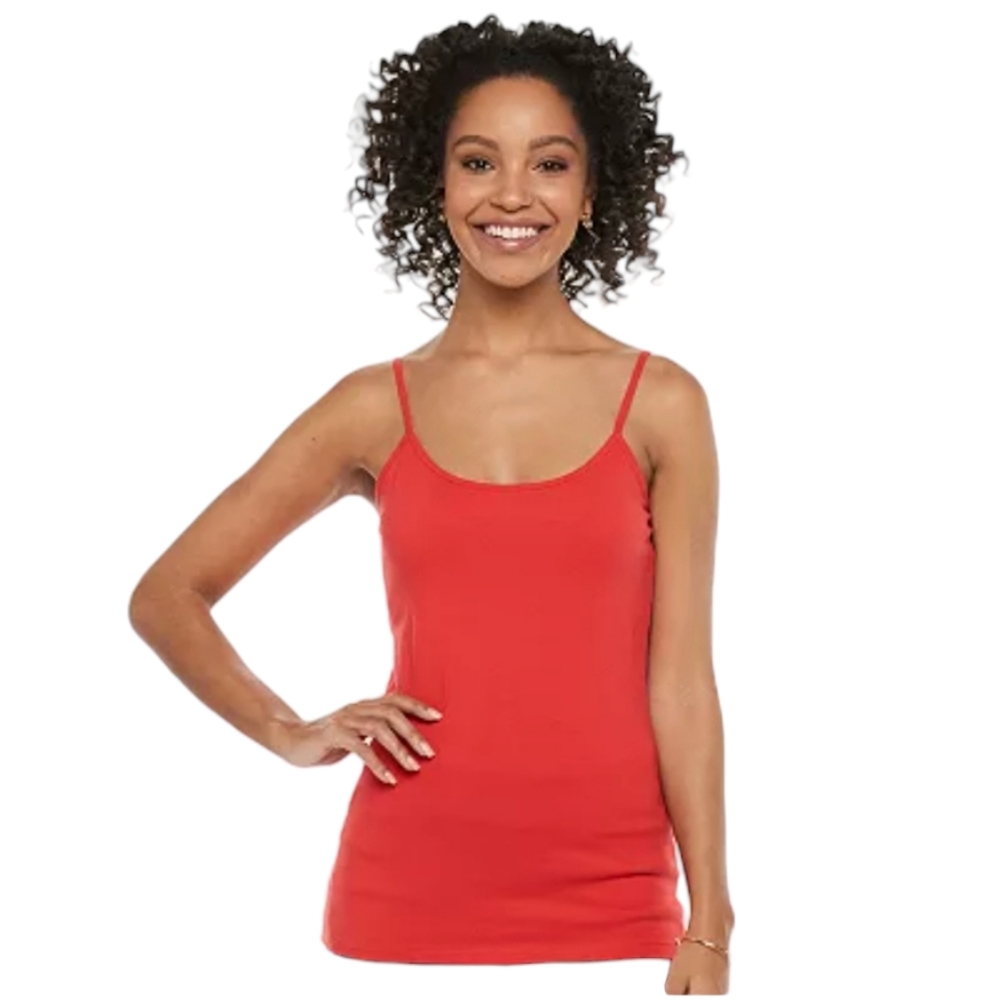 Women's Sonoma The Everyday Camisole, Lava Burst (Red) L, XL, XXL